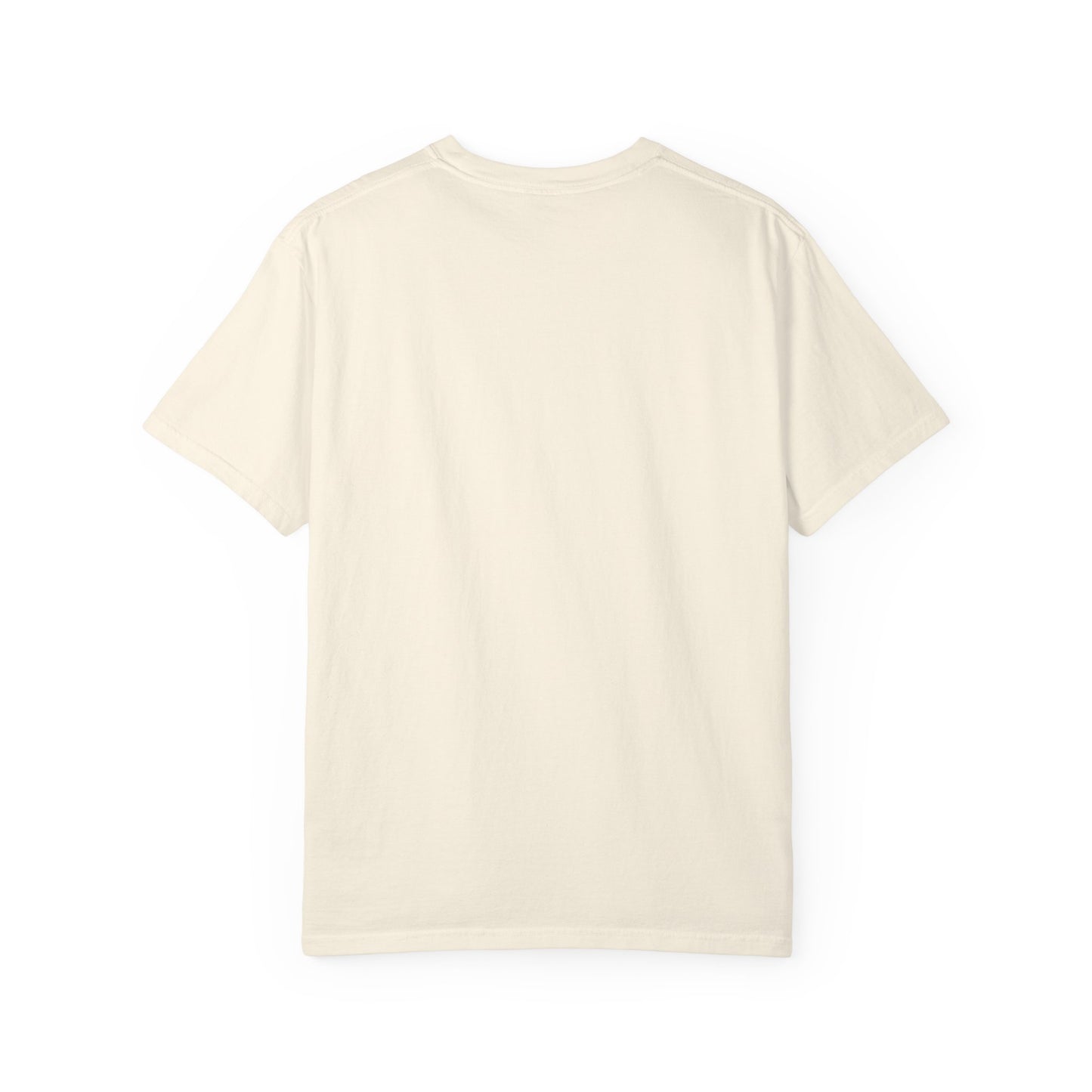 Garment-Dyed T-shirt - 'Be Weird Do Weird' Minimalistic Design